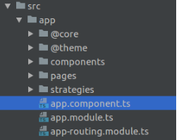 Root component